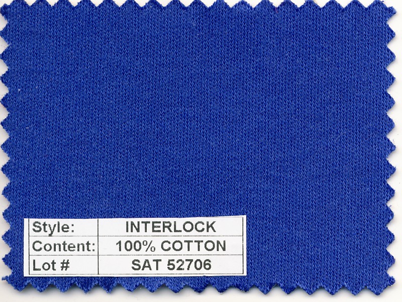 Interlock 100% Combed Cotton